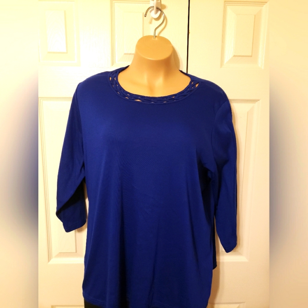 Cut out neckline design
